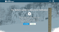 Desktop Screenshot of certifiedsnowfalltotals.com