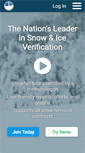 Mobile Screenshot of certifiedsnowfalltotals.com